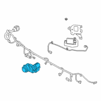 OEM Hyundai Palisade Ultrasonic Sensor Assembly-Bws Diagram - 99310-S8030-S7S