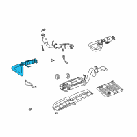 OEM 2001 Jeep Wrangler Pipe Diagram - 52101268AA