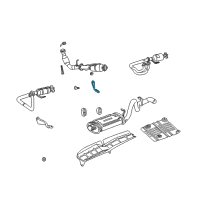 OEM 2006 Jeep Wrangler Hanger-MUFFLER Diagram - 52019408AC