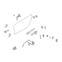 OEM 2012 Nissan GT-R Holder-Rod Diagram - 80520-JF00B