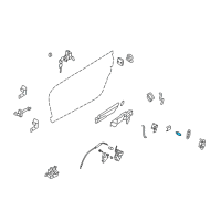 OEM 2018 Nissan GT-R Holder-Rod Diagram - 80520-JF00A