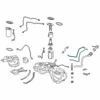 OEM 2021 Lexus IS300 Tube, Fuel Tank BREA Diagram - 77226-53090