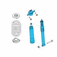 OEM 2022 Ford Escape SHOCK ABSORBER ASY Diagram - LX6Z-18125-AM