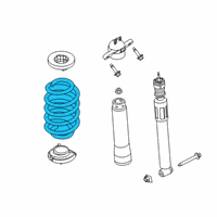 OEM 2022 Ford Escape SPRING - REAR Diagram - LX6Z-5560-B