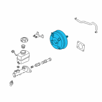 OEM 2007 Kia Amanti Booster Assembly-Brake Diagram - 591103F100