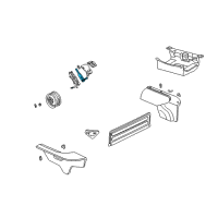 OEM 1998 Pontiac Firebird Handle-Jack/Wheel Wrench Diagram - 22708924