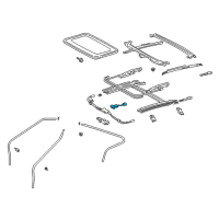 OEM 2001 Toyota Celica Sunroof Switch Diagram - 84862-63010-B0