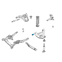 OEM 2003 Chevrolet Astro Bushing Asm-Front Lower Control Arm Diagram - 351286