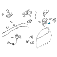 OEM Acura MDX Screw, Flat (6X20) Diagram - 93600-06020-0A