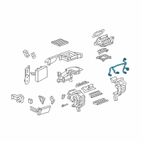 OEM Pontiac Torrent Harness Asm-A/C Module Wiring Diagram - 15888999