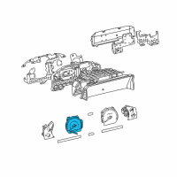 OEM 2000 Toyota Land Cruiser Speedometer Head Diagram - 83220-60460