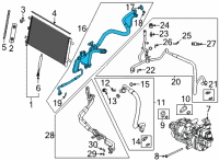 OEM 2022 Ford F-150 TUBE ASY Diagram - ML3Z-19A834-E