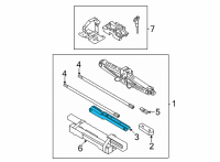 OEM 2022 Ford Maverick WRENCH - WHEEL NUT Diagram - NZ6Z-17032-A