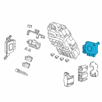 OEM 2016 Honda CR-Z EPS Unit Diagram - 39980-SZT-C01