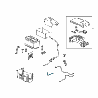 OEM 2015 Chevrolet Impala Positive Cable Diagram - 20781417