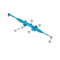 OEM Dodge Ram 1500 Gear-Rack And Pinion Diagram - 55366385AK