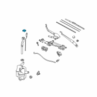 OEM Toyota Prius Plug-In Reservoir Cap Diagram - 85316-47120