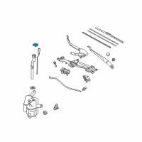 OEM Toyota Prius V Reservoir Cap Diagram - 85316-47120