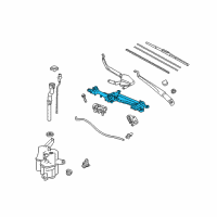 OEM 2014 Toyota Prius Plug-In Front Transmission Diagram - 85150-47140