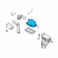 OEM 2010 Kia Soul Cover-Air Cleaner Diagram - 281112K100