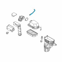 OEM 2010 Kia Soul Hose Assembly-Breather Diagram - 267102B010