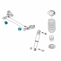 OEM 2016 Kia Rio Bush-Trail Arm Diagram - 551601W000