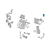 OEM 2009 Honda Fit Valve Assembly, Expansion Diagram - 80213-TF0-G01