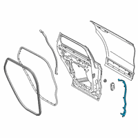 OEM Lincoln Corsair WEATHERSTRIP Diagram - LJ7Z-7825325-C