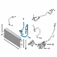 OEM 2015 Ford Fusion Discharge Hose Diagram - DG9Z-19972-E