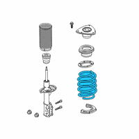 OEM 2022 Ford Explorer Coil Spring Diagram - LB5Z-5310-F