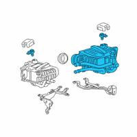 OEM 2019 Cadillac CT6 Cooler Assembly Diagram - 12698229