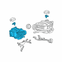 OEM 2019 Cadillac CT6 Cooler Assembly Diagram - 12698228