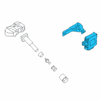 OEM 2015 Kia Optima Module Assembly-Tpms Diagram - 958004U500