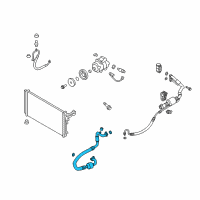 OEM 2021 Kia Stinger Suction Hose Diagram - 97763J5050