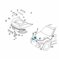 OEM Toyota RAV4 Lock Diagram - 53510-42060