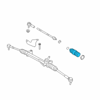 OEM 2009 Mercury Mariner Boot Diagram - 8L8Z-3K661-B