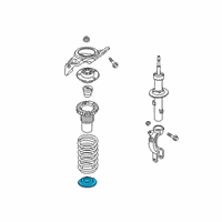 OEM Kia K900 Pad-Front Spring, LWR Diagram - 54633J6000