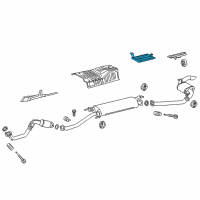 OEM Lexus NX300h INSULATOR, Rear Floor Diagram - 58321-78020