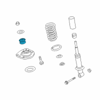 OEM 2014 Chevrolet Camaro Lower Insulator Diagram - 92269192