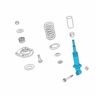 OEM 2016 Chevrolet Caprice Strut Diagram - 92293940