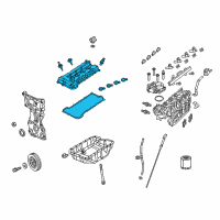 OEM Jeep Cherokee Cover-Cylinder Head Diagram - 68306572AC