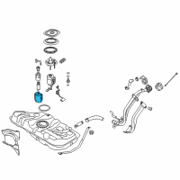 OEM Kia Forte5 Cup Assembly-Reservoir Diagram - 311161W500