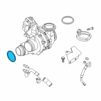 OEM BMW X5 Preformed Seal Diagram - 11-61-7-796-622