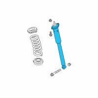 OEM 2005 Dodge Magnum ABSORBER-Suspension Diagram - 4895729AB