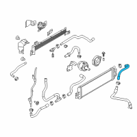 OEM 2021 Infiniti Q50 Hose-Sub Radiator Diagram - 21513-5CA6A