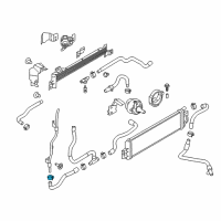 OEM 2015 Infiniti Q70 Clip Diagram - 01558-00521