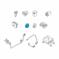 OEM Kia Sedona Switch Assembly-Seat Heater Diagram - 93340A9000GBU