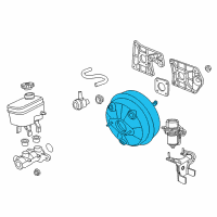 OEM 2013 Jeep Wrangler Booster-Power Brake Diagram - 68139853AC