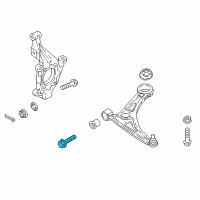 OEM 2018 Hyundai Sonata Bolt Diagram - 62492-G8000