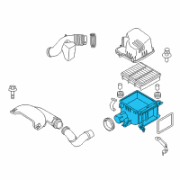 OEM 2013 Kia Forte Body-Air Cleaner Diagram - 281122H100